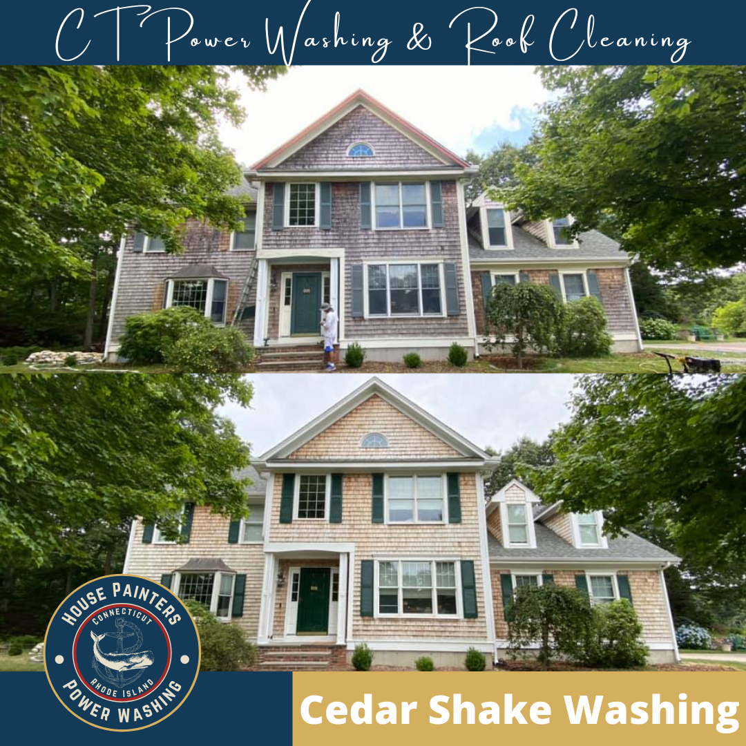 Cedar Shake Washing Old Saybrook, CT