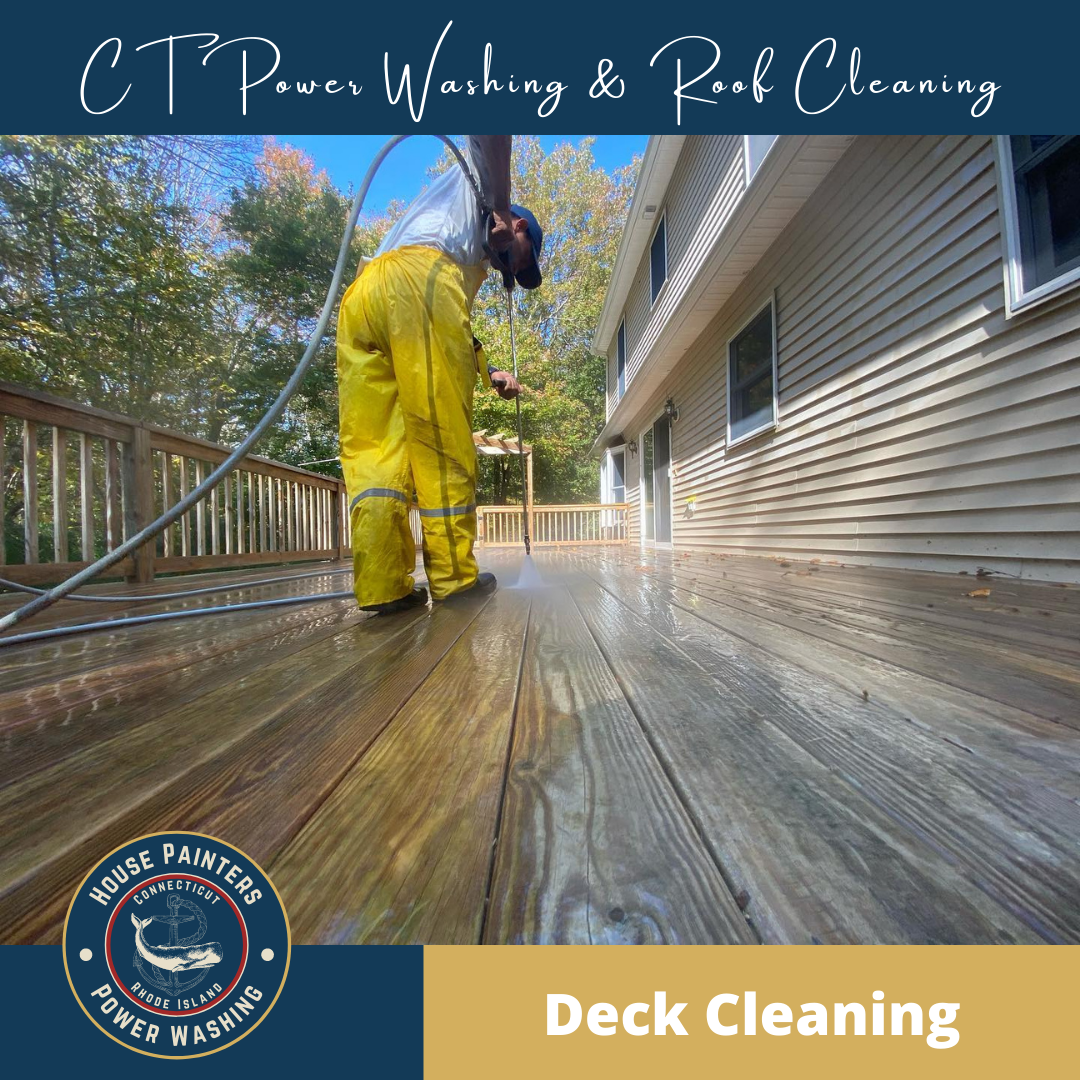 Deck Cleaning Old Saybrook, CT